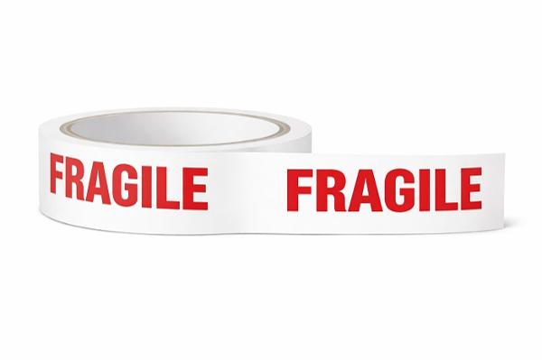 ADHESIF PVC 55µ  50MMX100M FRAGILE
