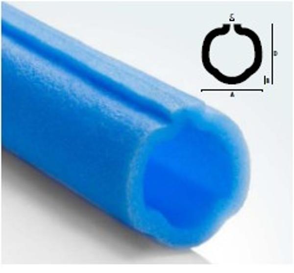 PROFILE U FEP 65X8X2M